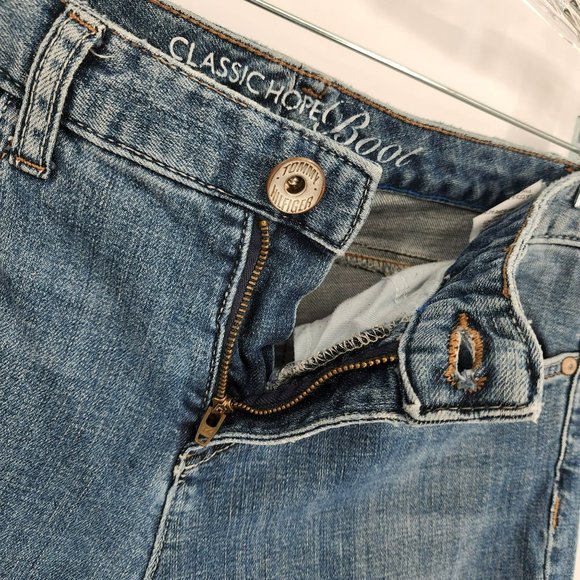 Tommy Hilfiger Hope Boot Bootcut Jeans 8 S Medium Wash Classic Denim Blue Cotton - Picture 5 of 9